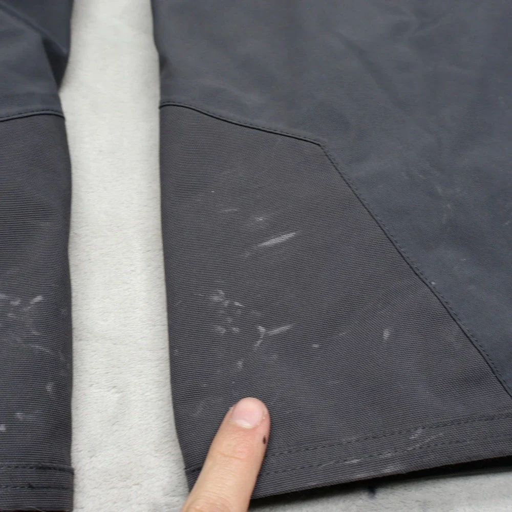 North Face Snow Pants Mens Large Short Black‎ Cargo Ski Winter Wind Rain 36x32